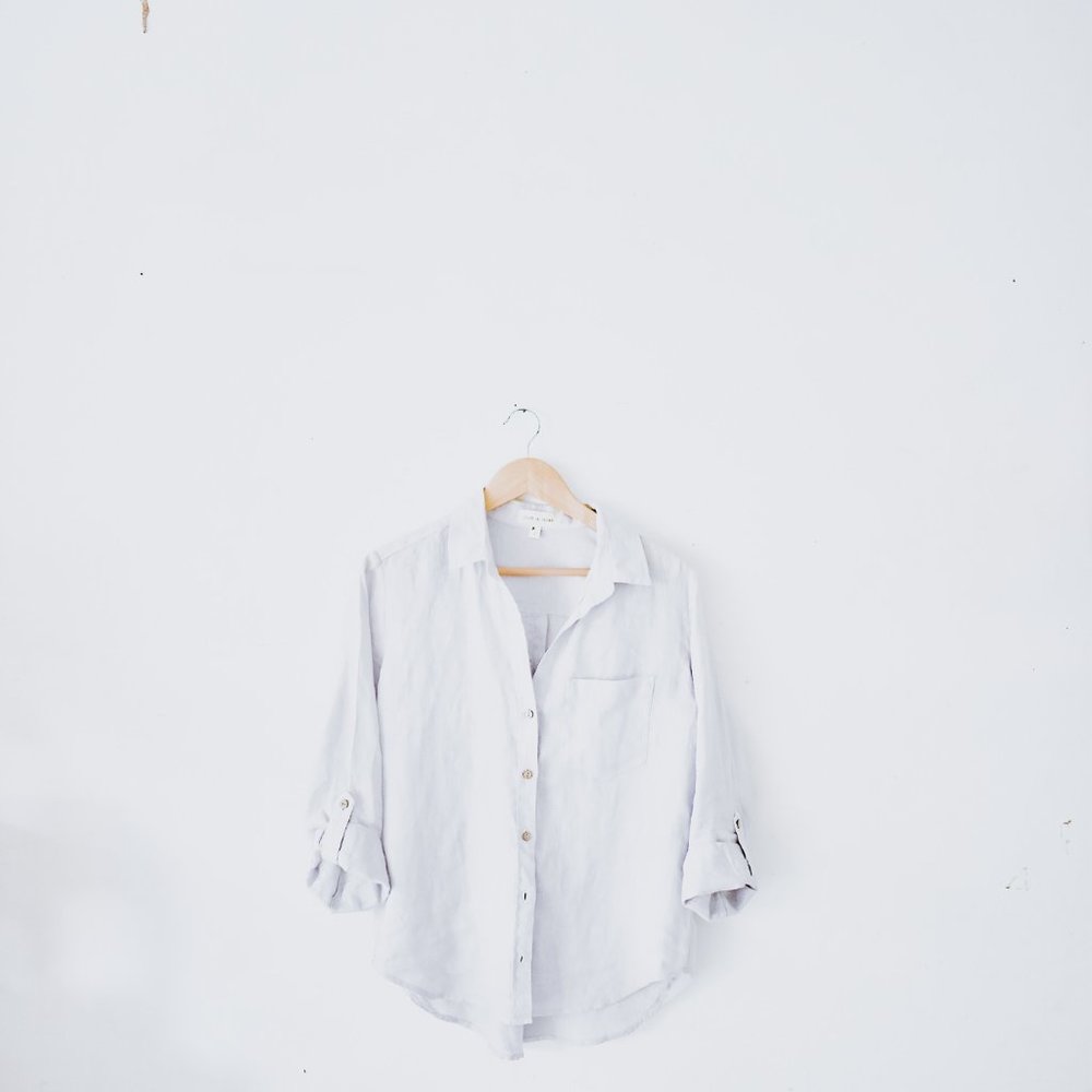 Cloth & Stone I Linen Lavender Buttondown